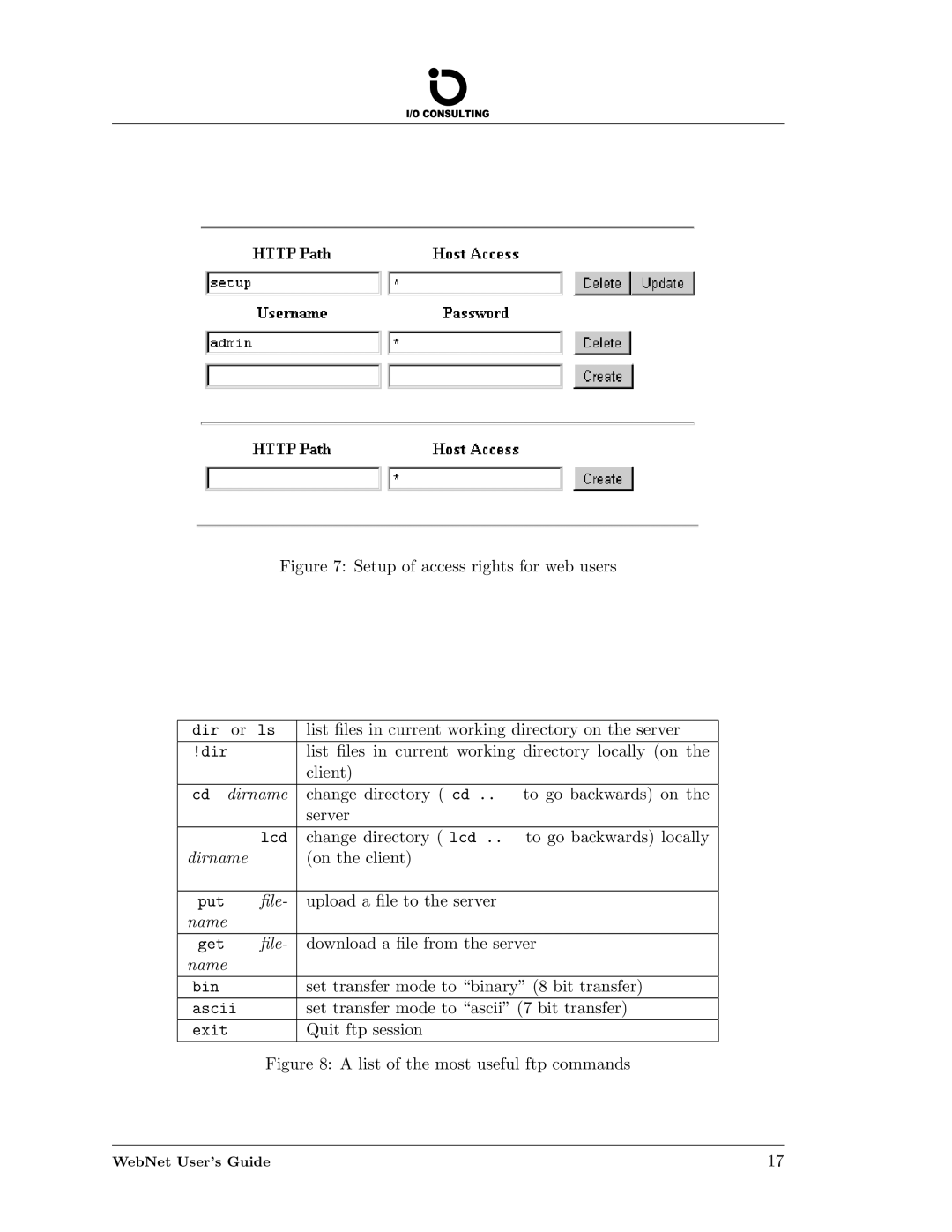 Addtron Technology WebNet manual Dirname 