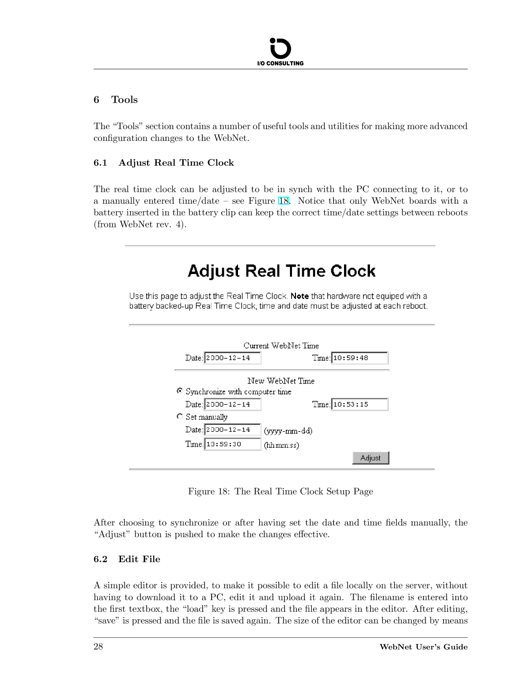 Addtron Technology WebNet manual Tools 