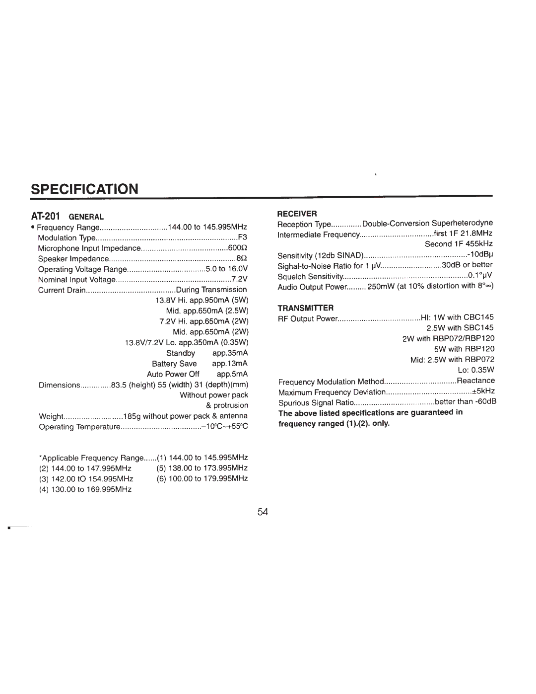 ADI Systems AT-201 manual 