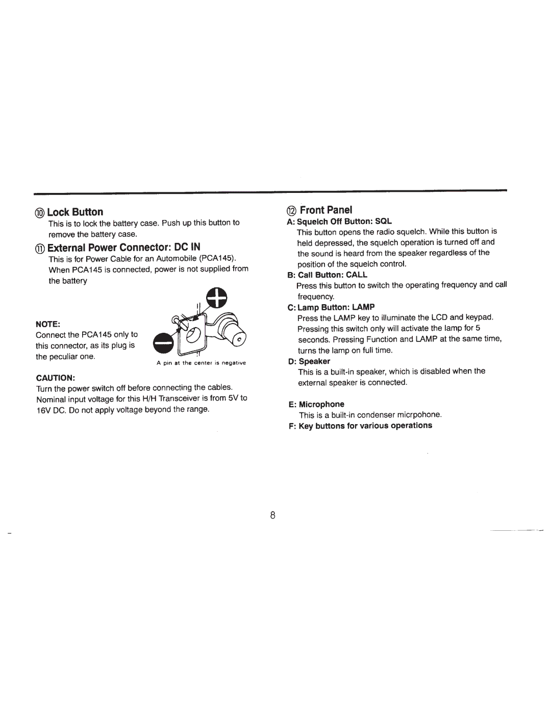 ADI Systems AT-201 manual 