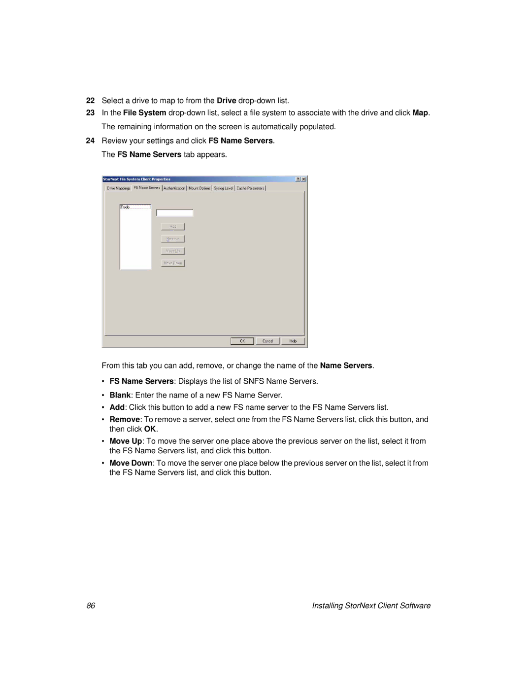 ADIC 2.8 manual Installing StorNext Client Software 