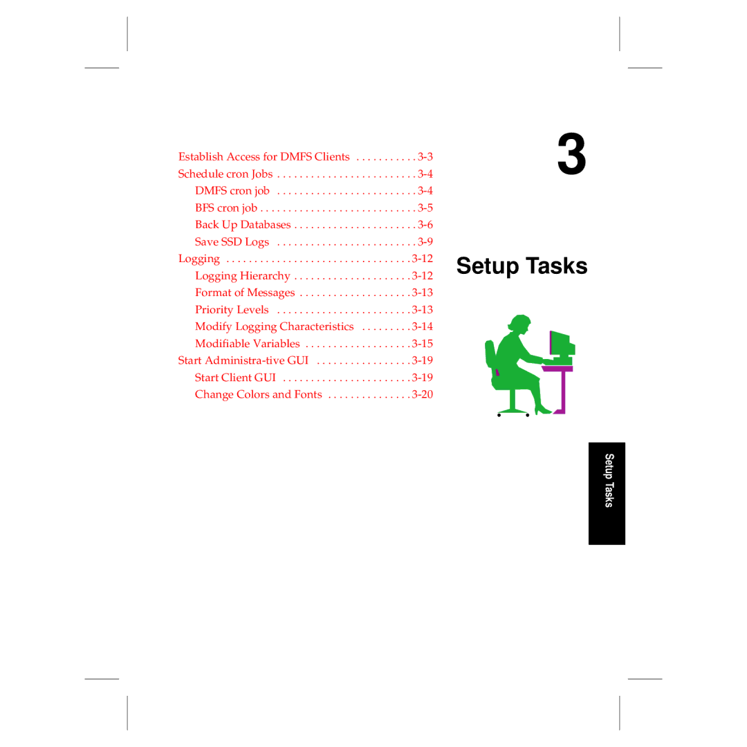 ADIC 3.5 manual Setup Tasks 