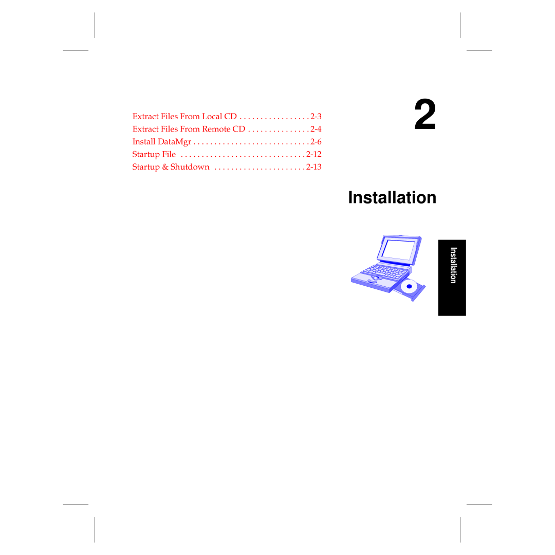 ADIC 3.5 manual Installation 