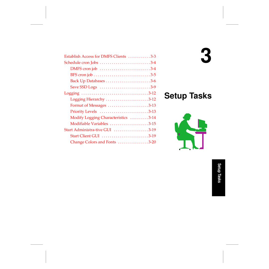 ADIC 3.5 manual Setup Tasks 
