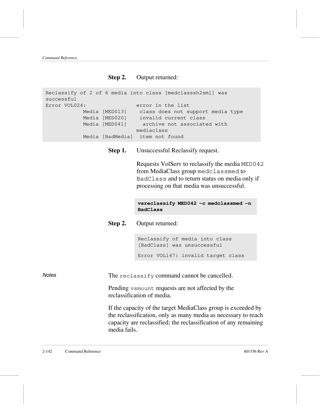 ADIC 601356 manual 142 