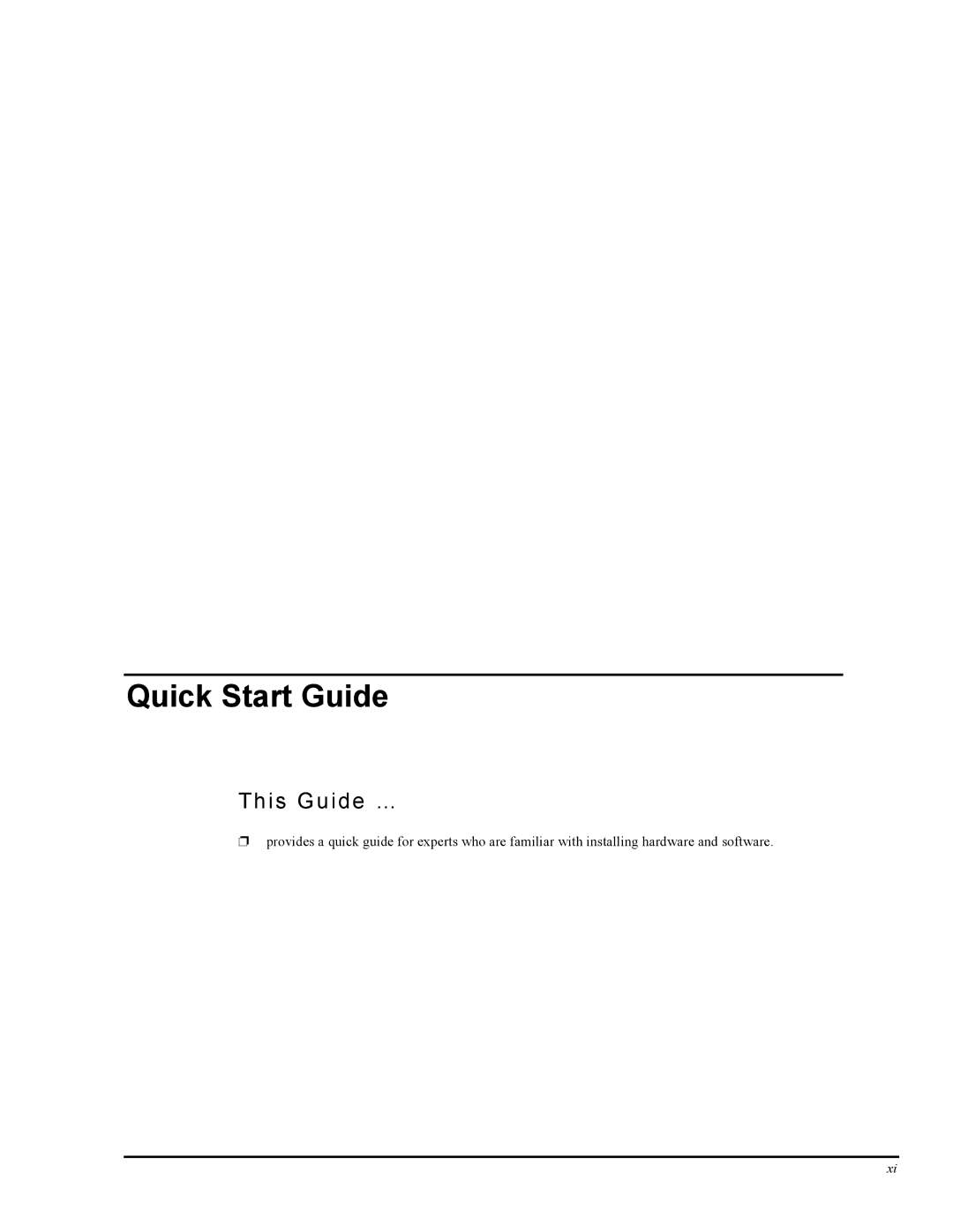 ADIC FastStor Mass Storage Device manual Quick Start Guide 