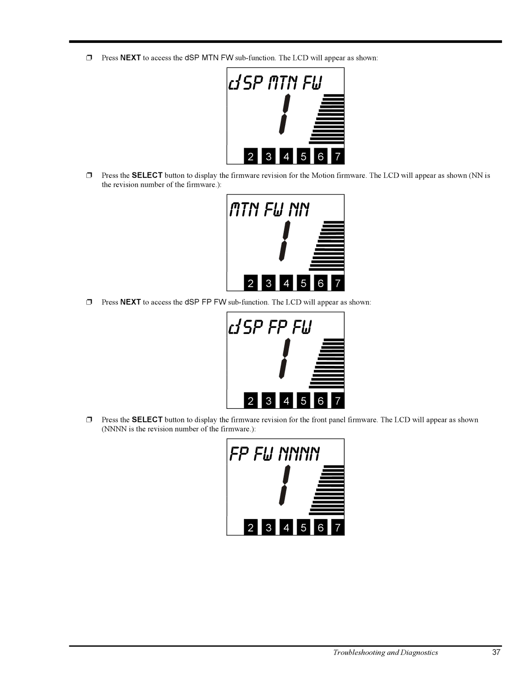 ADIC FastStor Mass Storage Device manual Sp mtn fw, Mtn fw NN, Sp fp fw, Fp fw Nnnn 