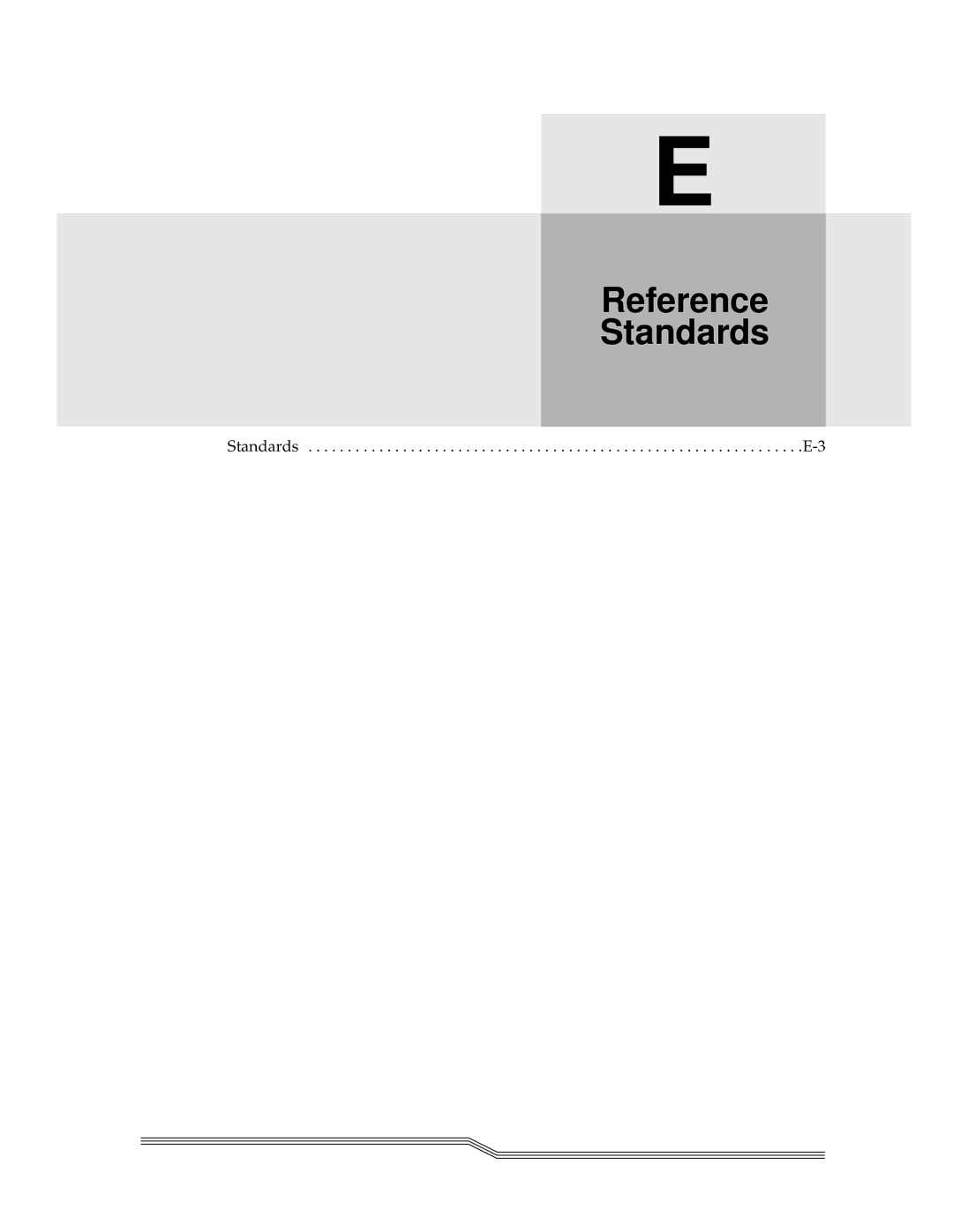 ADIC FCR 200 manual Reference Standards 