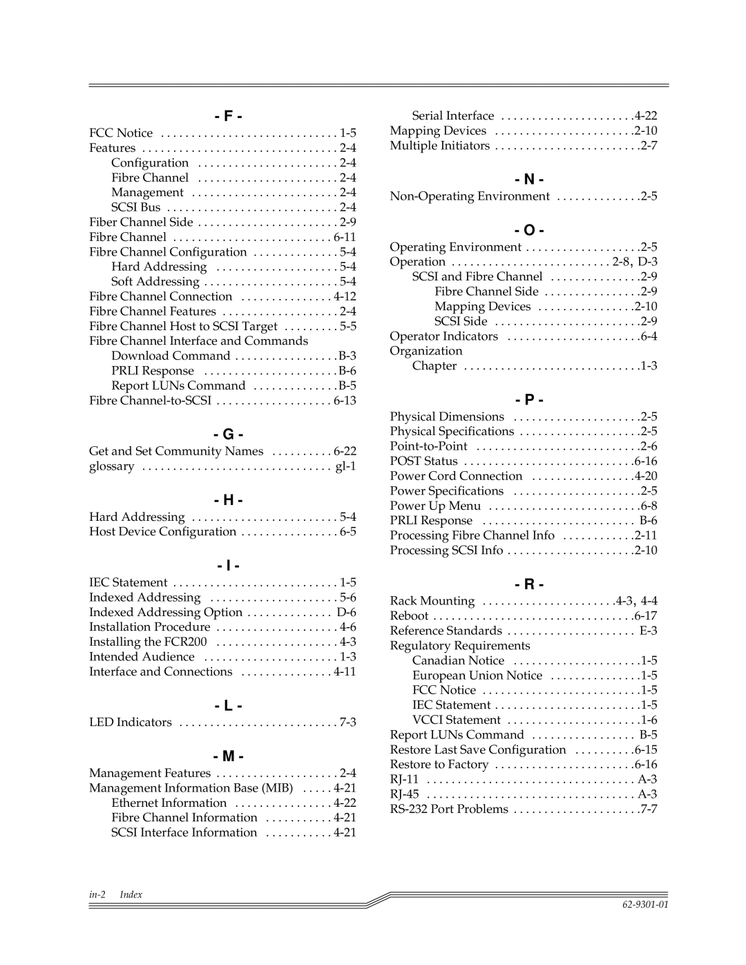 ADIC FCR 200 manual Intended Audience Interface and Connections 