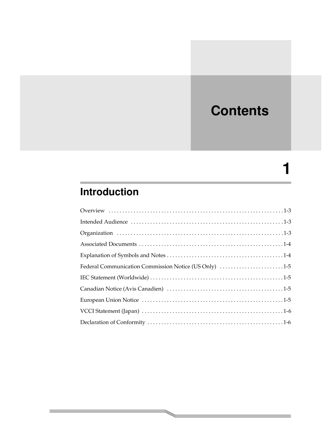 ADIC FCR 200 manual Contents 