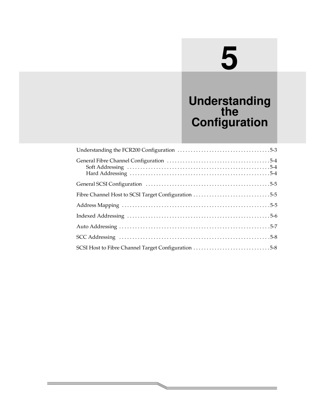 ADIC FCR 200 manual Understanding Configuration 