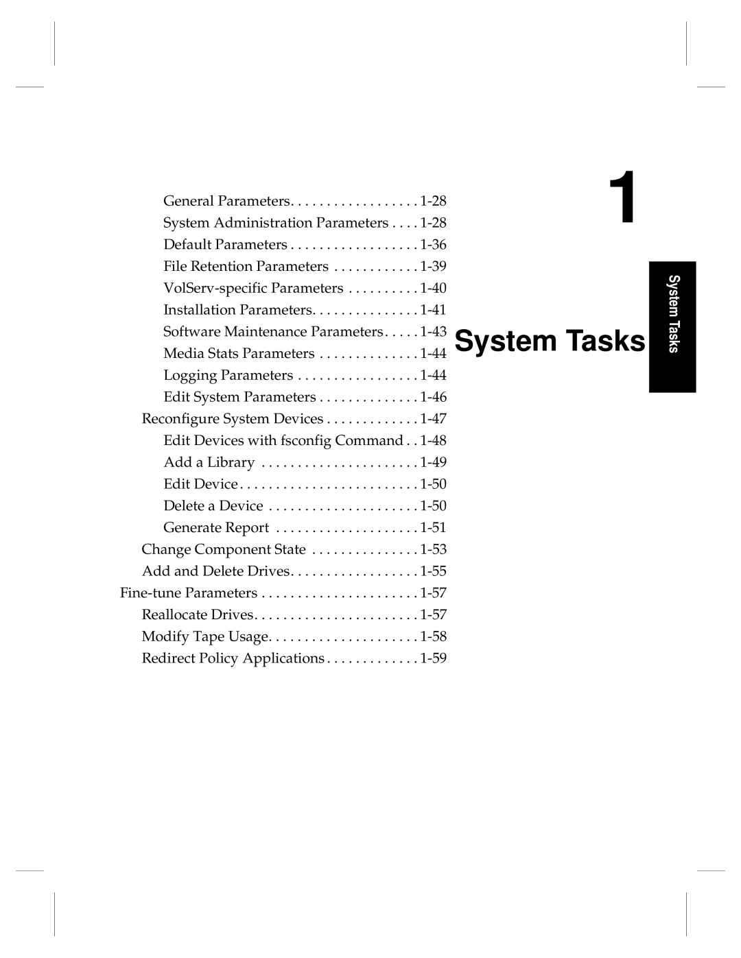 ADIC FileServ Version 4.0 600716 Rev A manual System Tasks 