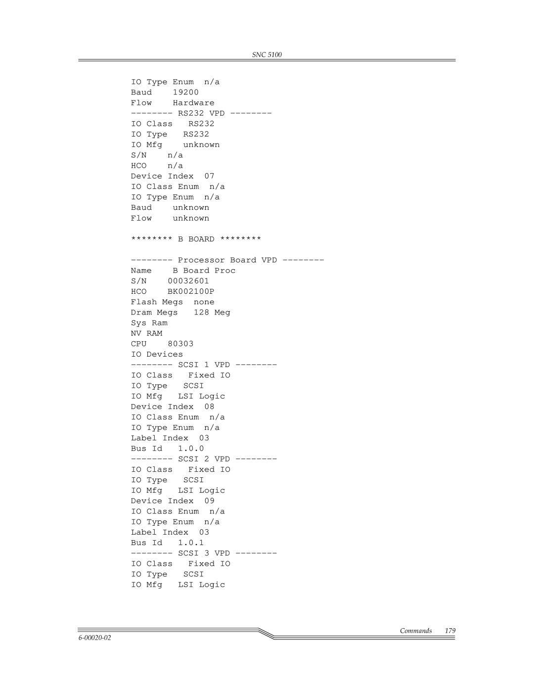 ADIC SNC 5100, Scalar 1000 manual Nv Ram Cpu 