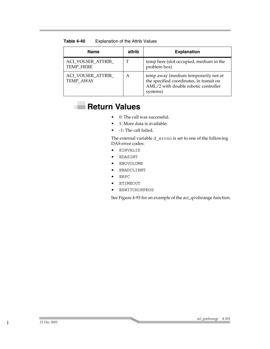 ADIC Server manual Temphere, Tempaway 