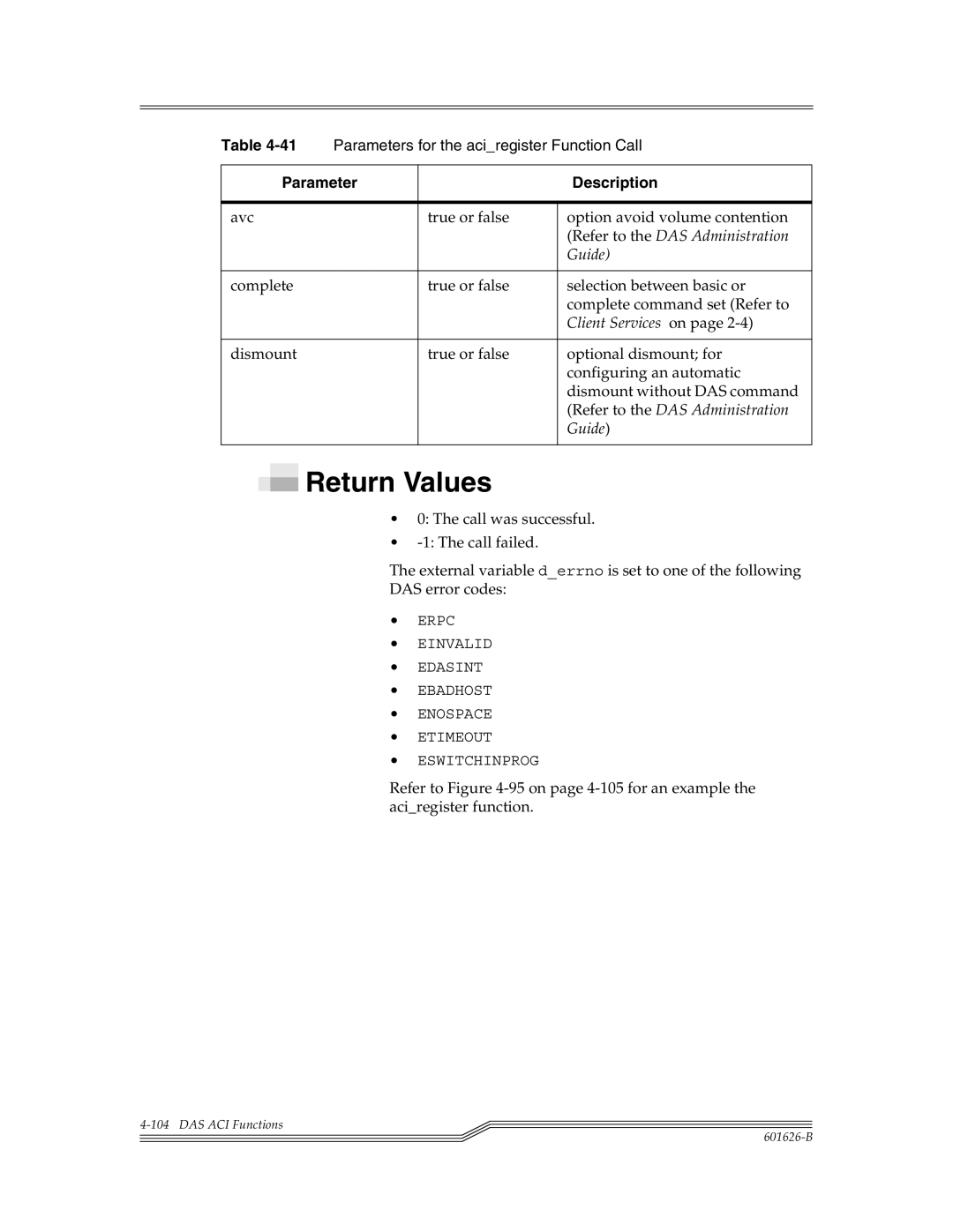 ADIC Server manual Avc True or false Option avoid volume contention, Client Services on page 2 