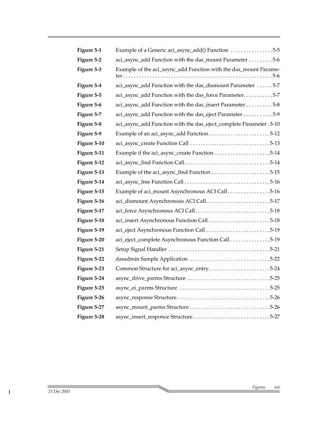 ADIC Server manual 1Example of a Generic aciasyncadd Function 