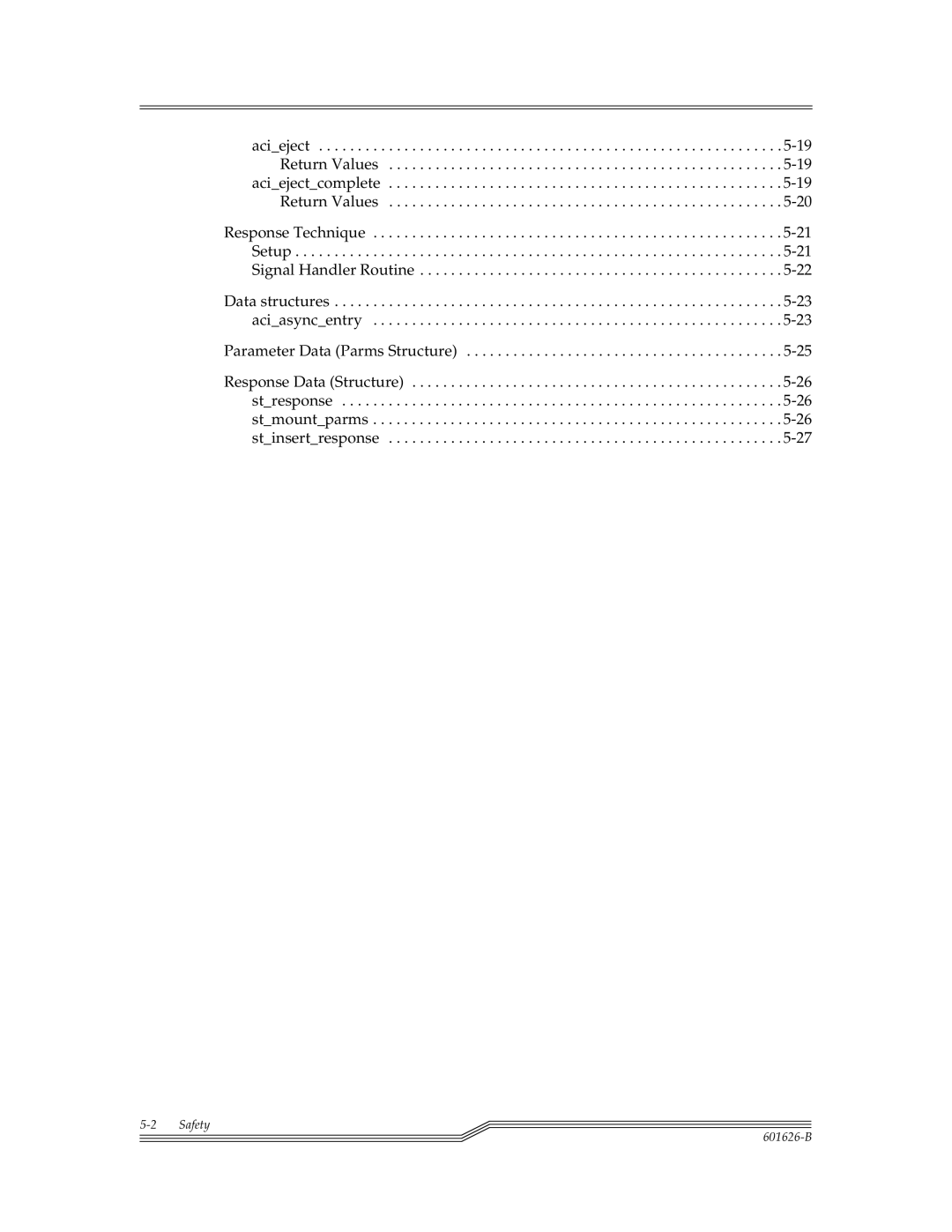 ADIC Server manual Safety 601626-B 