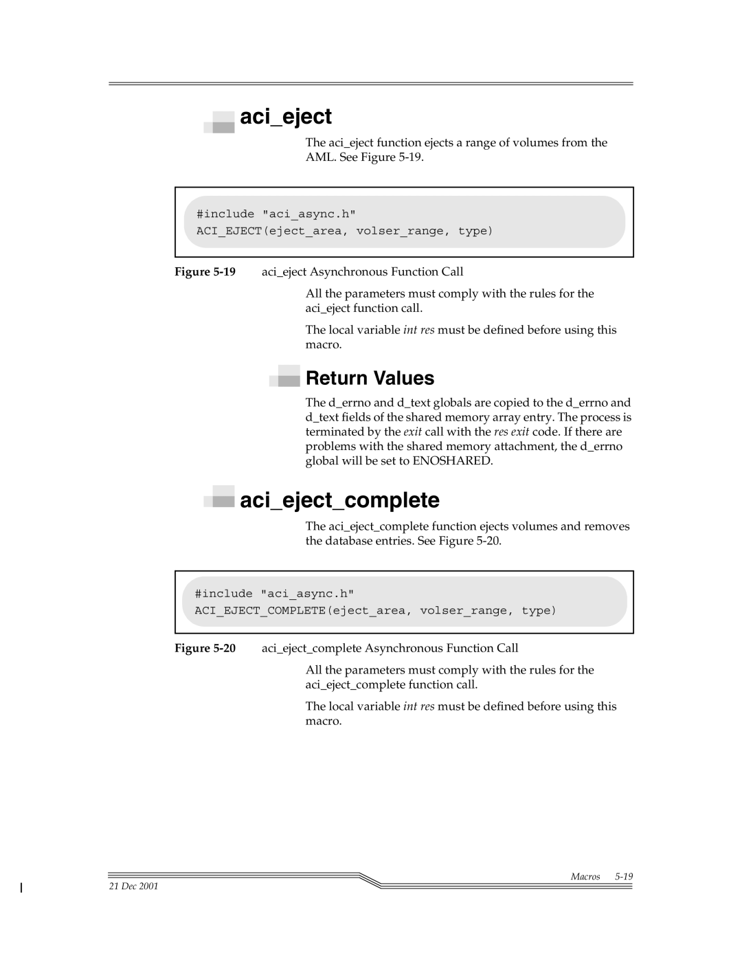 ADIC Server manual Aciejectcomplete 