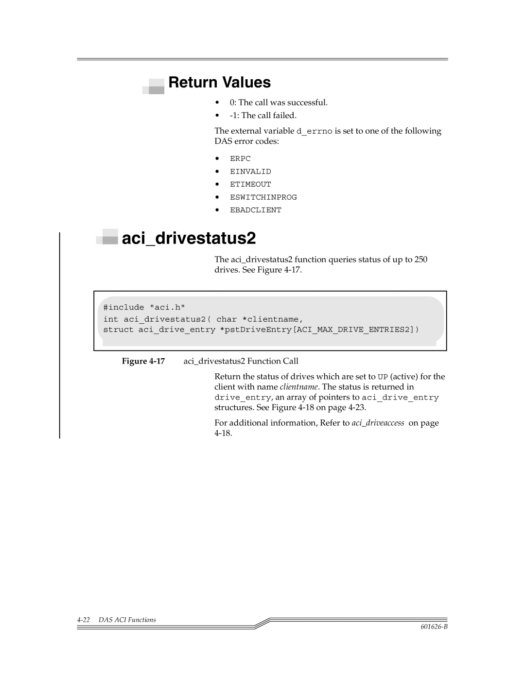 ADIC Server manual Acidrivestatus2 