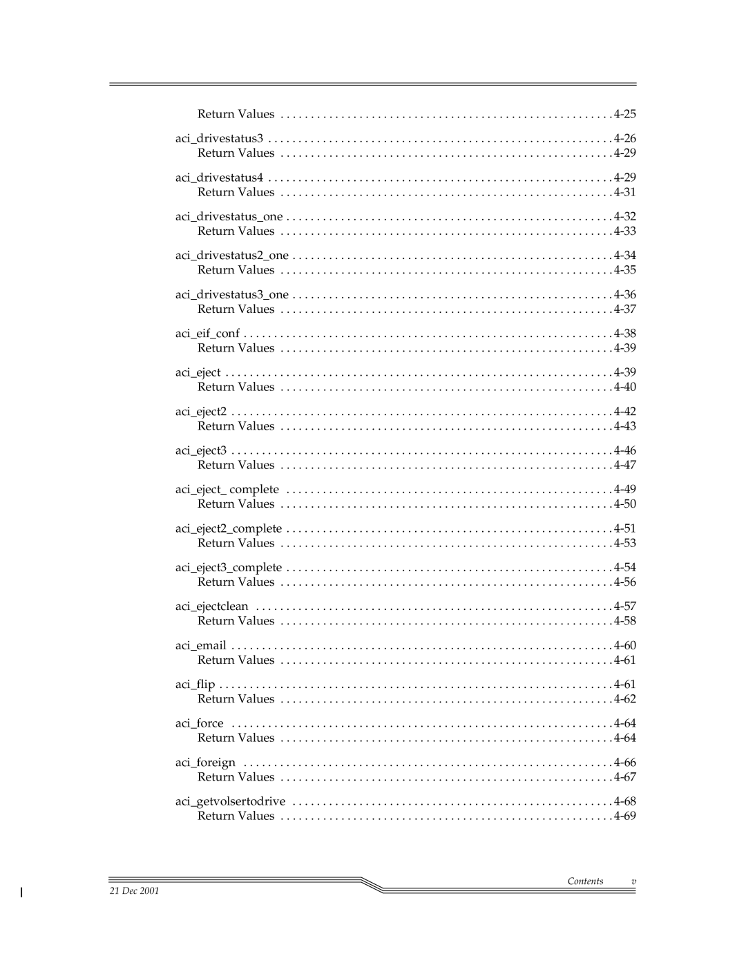 ADIC Server manual Contents 21 Dec 