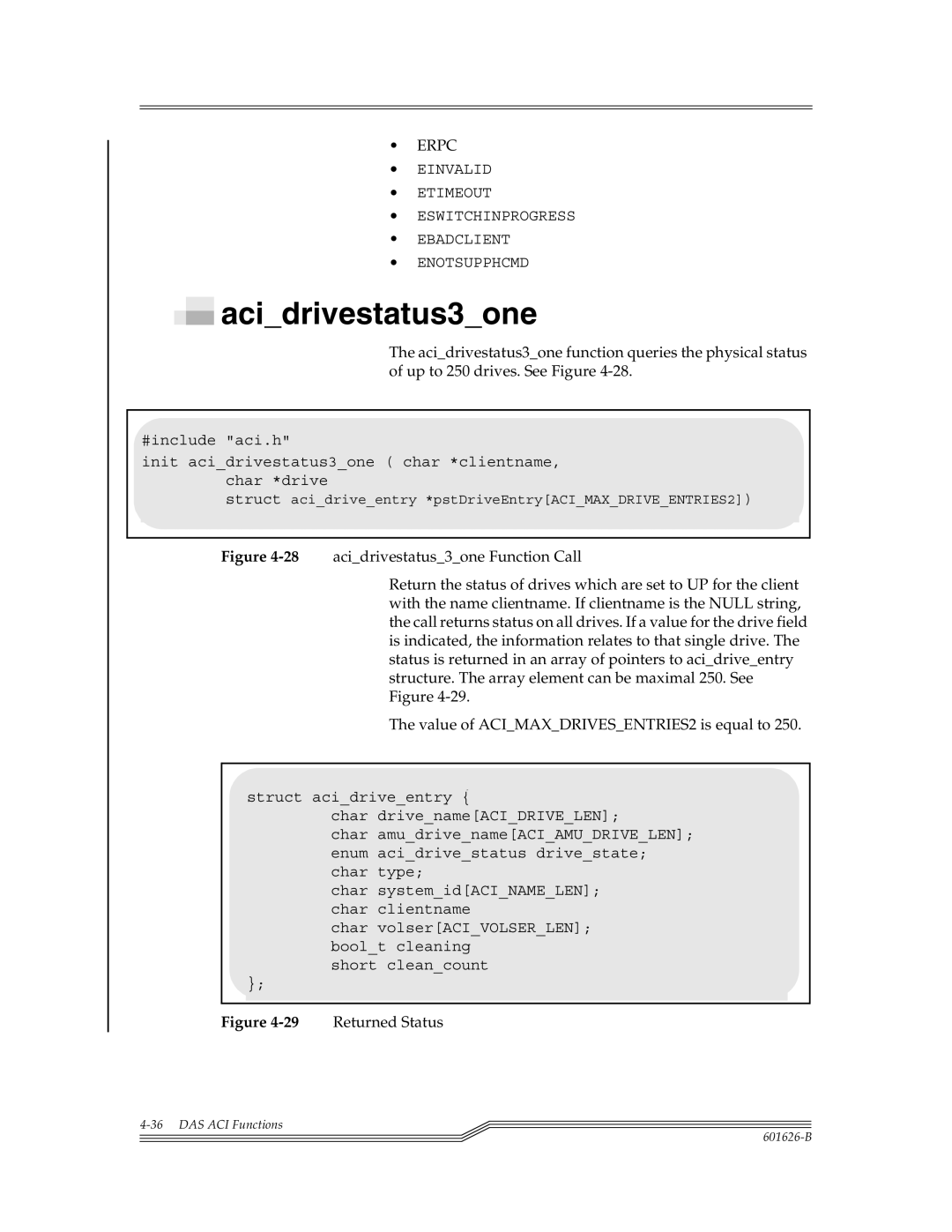 ADIC Server manual Acidrivestatus3one 