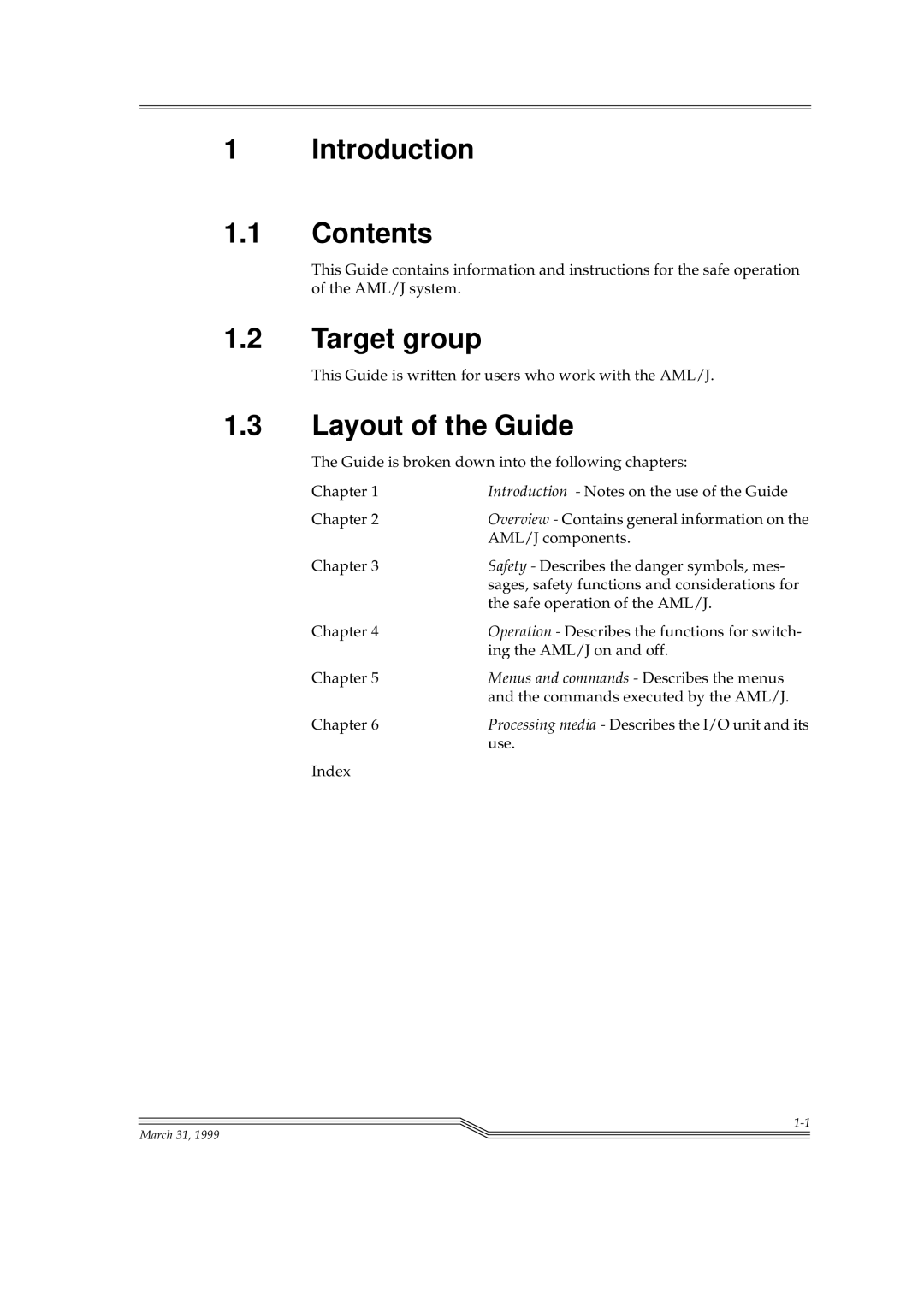 ADIC Switches manual Introduction Contents, Target group, Layout of the Guide 