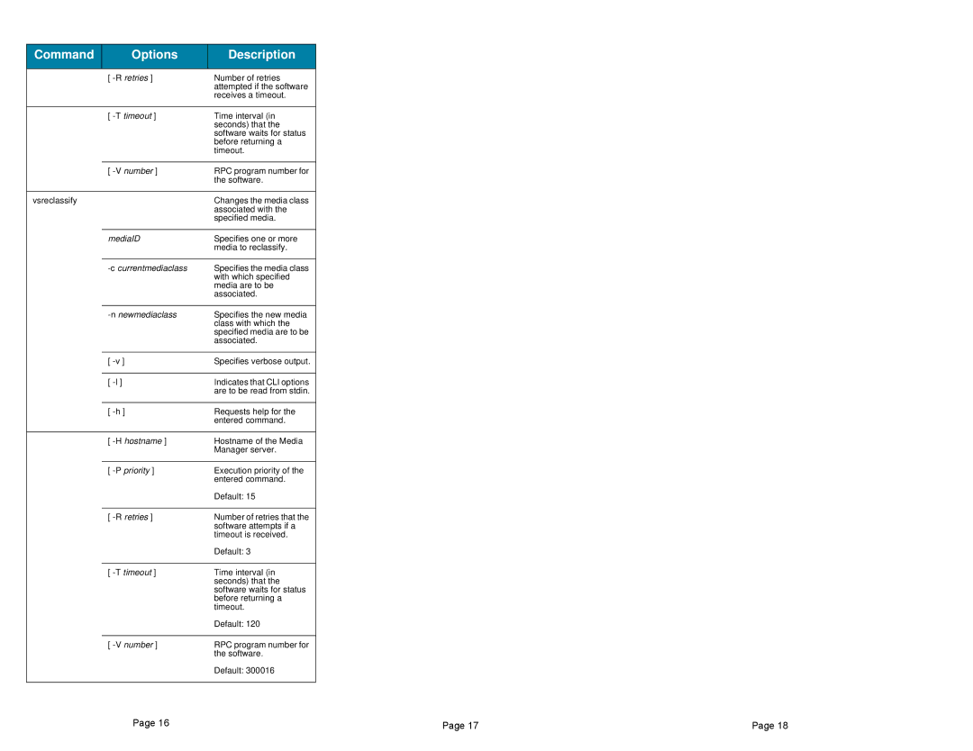 ADIC Version 2.7 manual Ccurrentmediaclass, Nnewmediaclass 