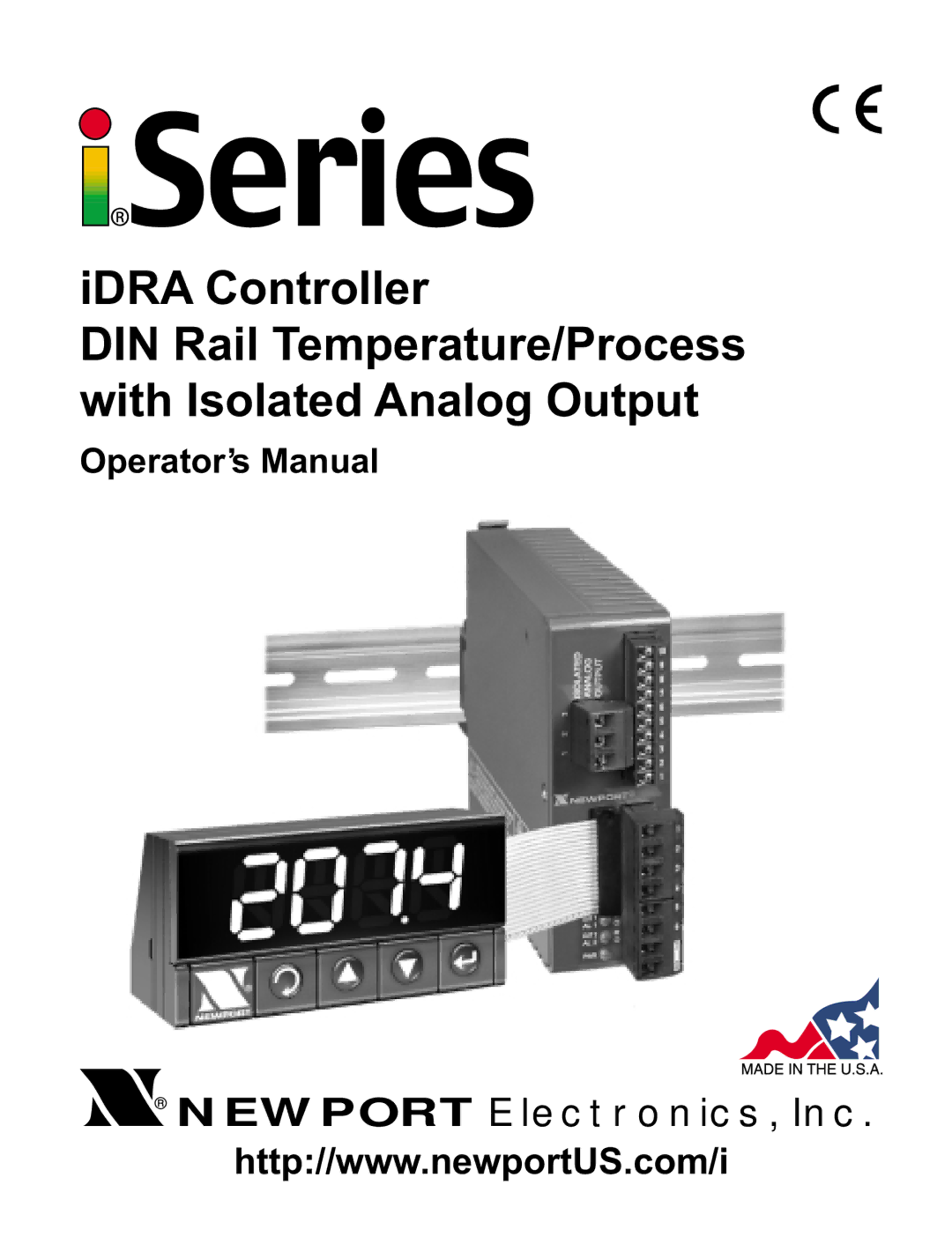 a/d/s/ iSeries manual Newport Electronics,Inc 