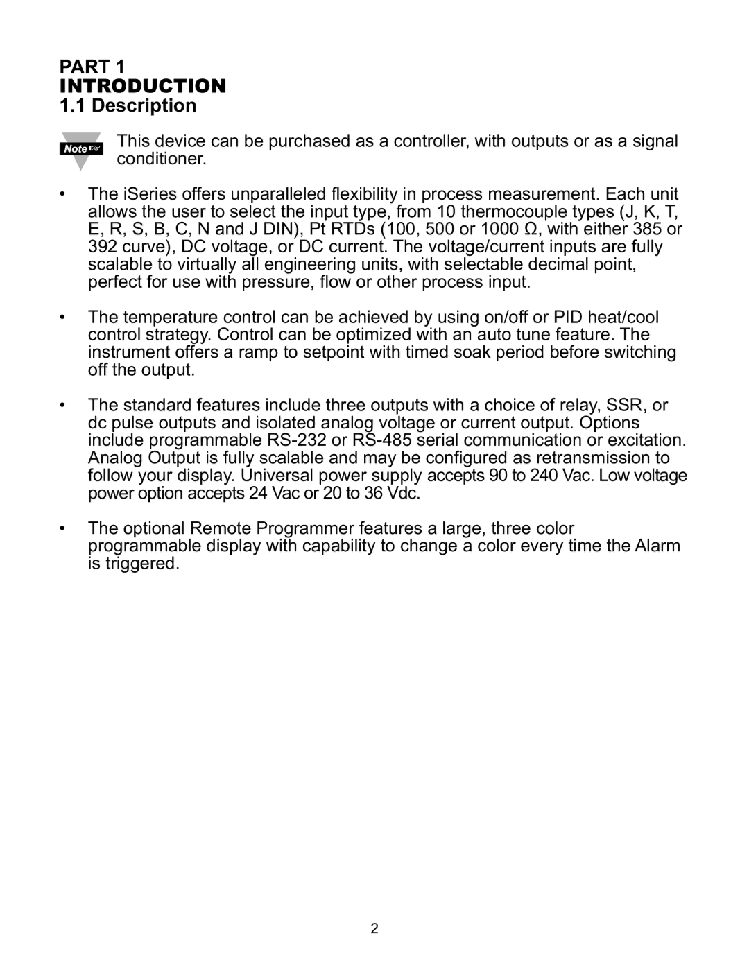 a/d/s/ iSeries manual Part Introduction, Description 