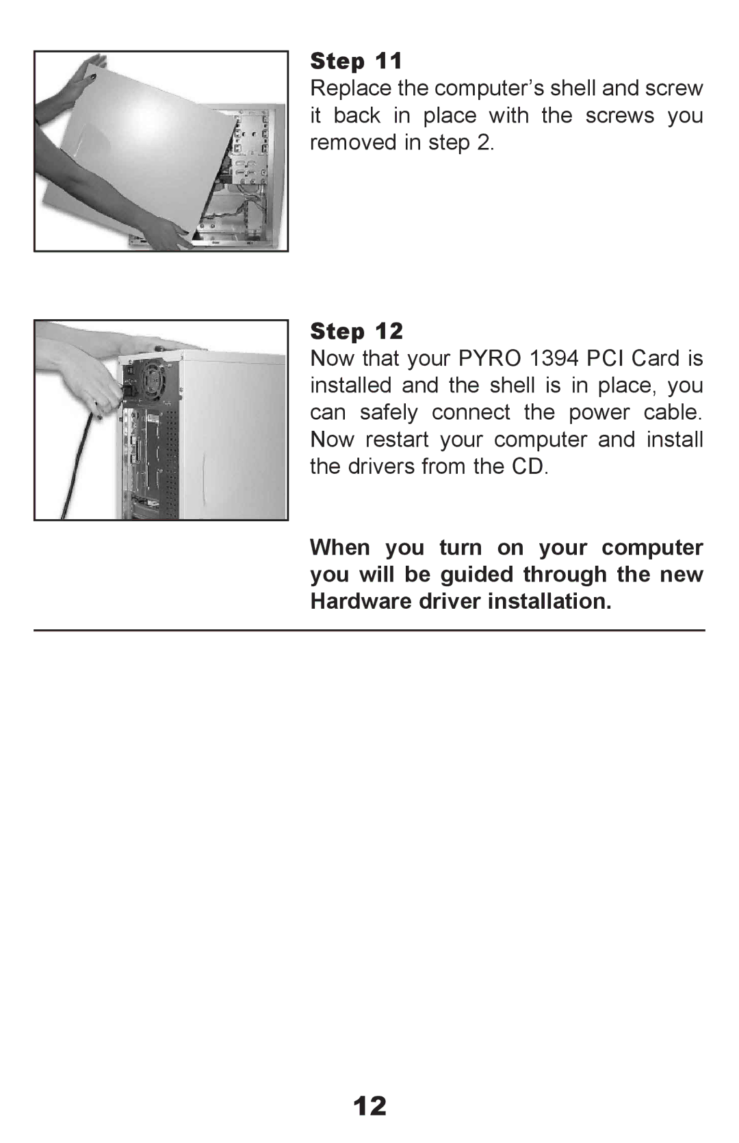 ADS Technologies API-408 manual Step 