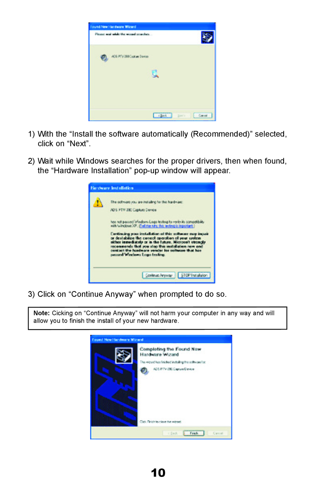 ADS Technologies Instant Video PCI manual 