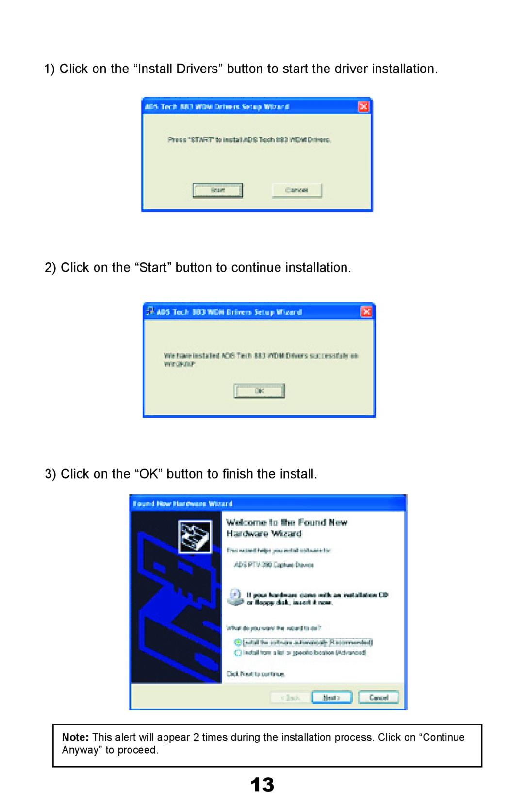 ADS Technologies Instant Video PCI manual 