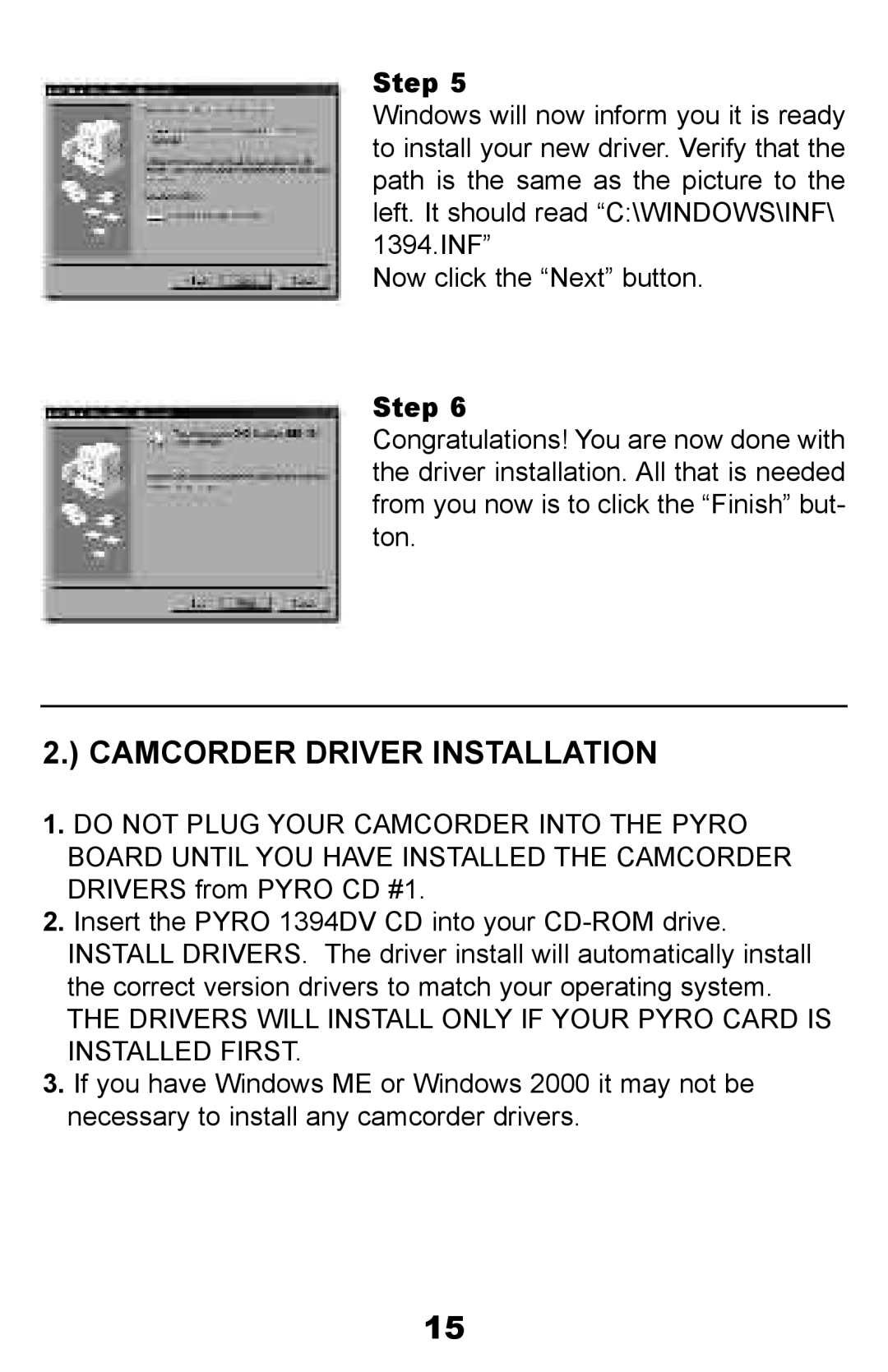 ADS Technologies None manual Camcorder Driver Installation 