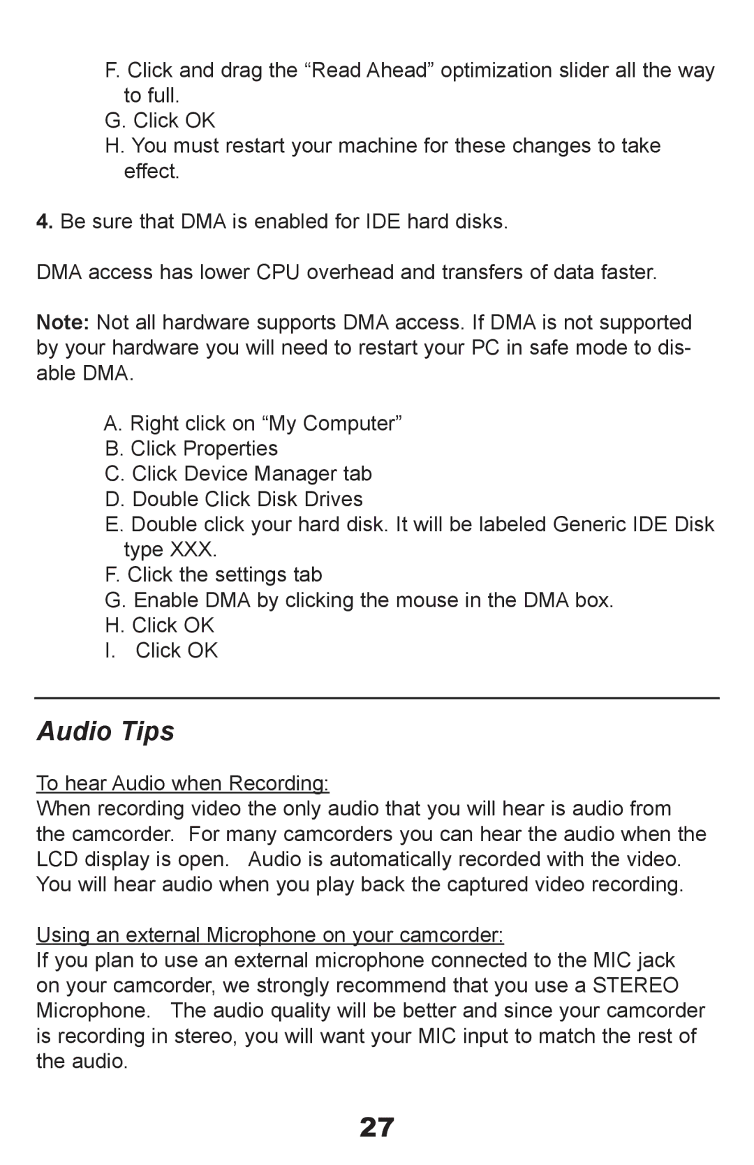 ADS Technologies None manual Audio Tips 