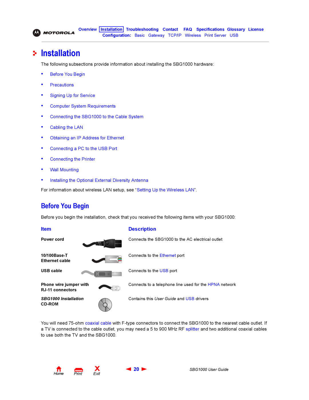 ADS Technologies SBG1000 manual Installation, Before You Begin, Cd-Rom 