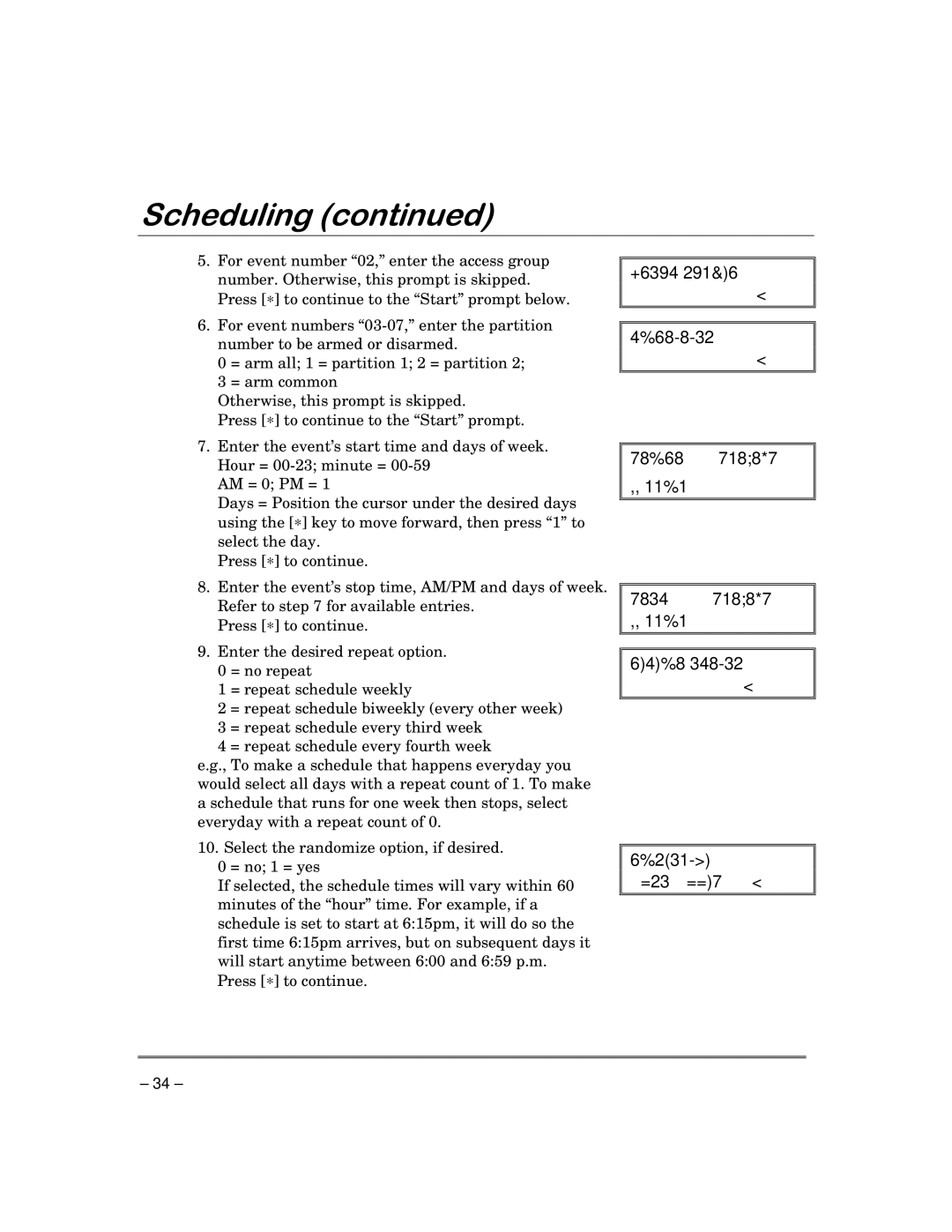 ADT Security Services 3000 manual 11%1 