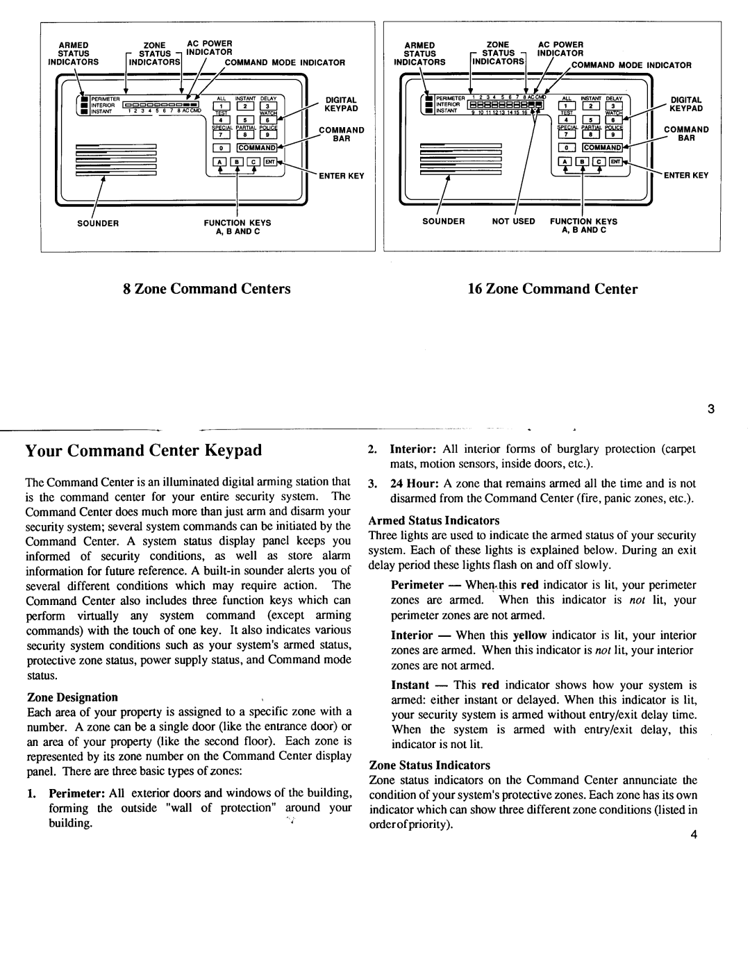 ADT Security Services 6112, 4112 manual 