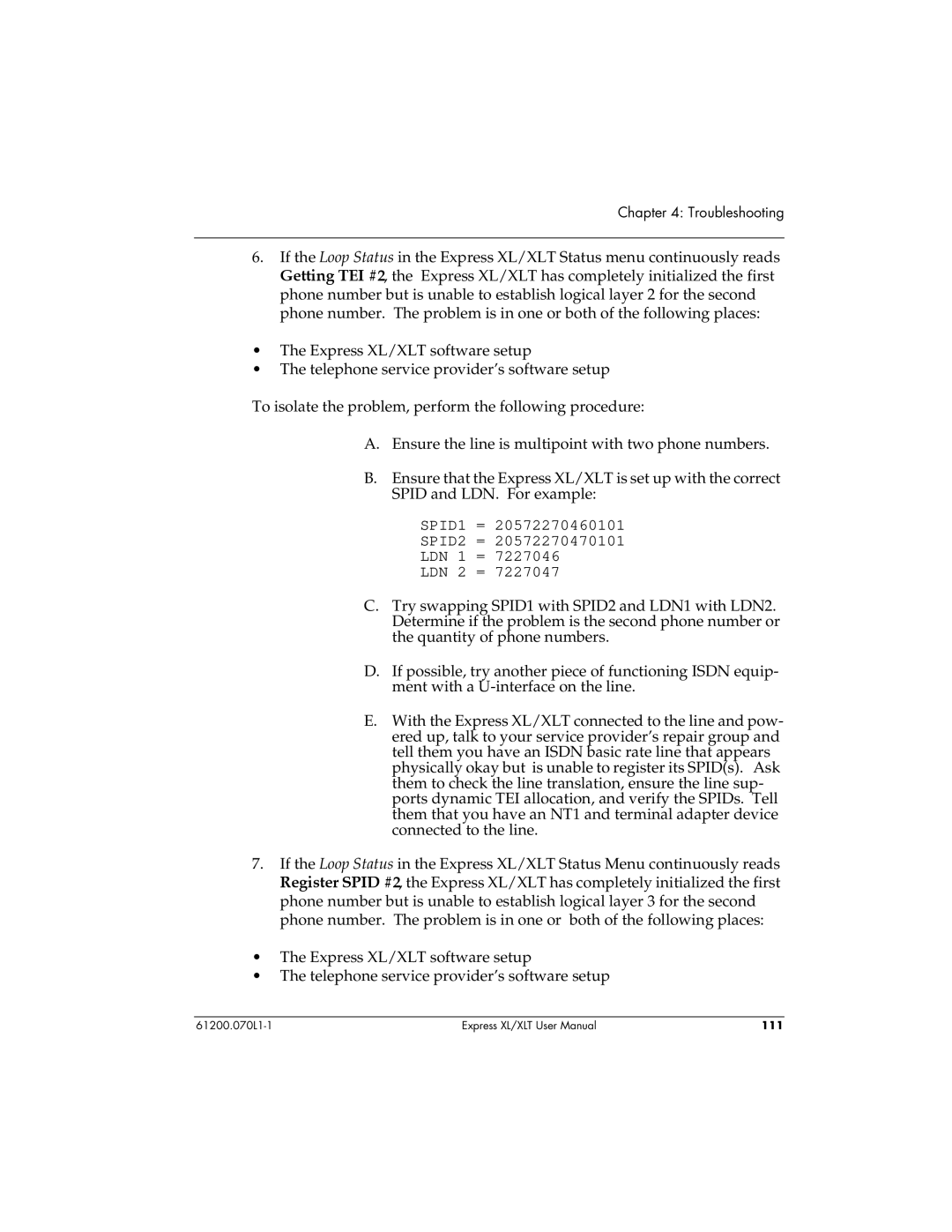 ADTRAN 1200070L2, 1200070L1 user manual 111 