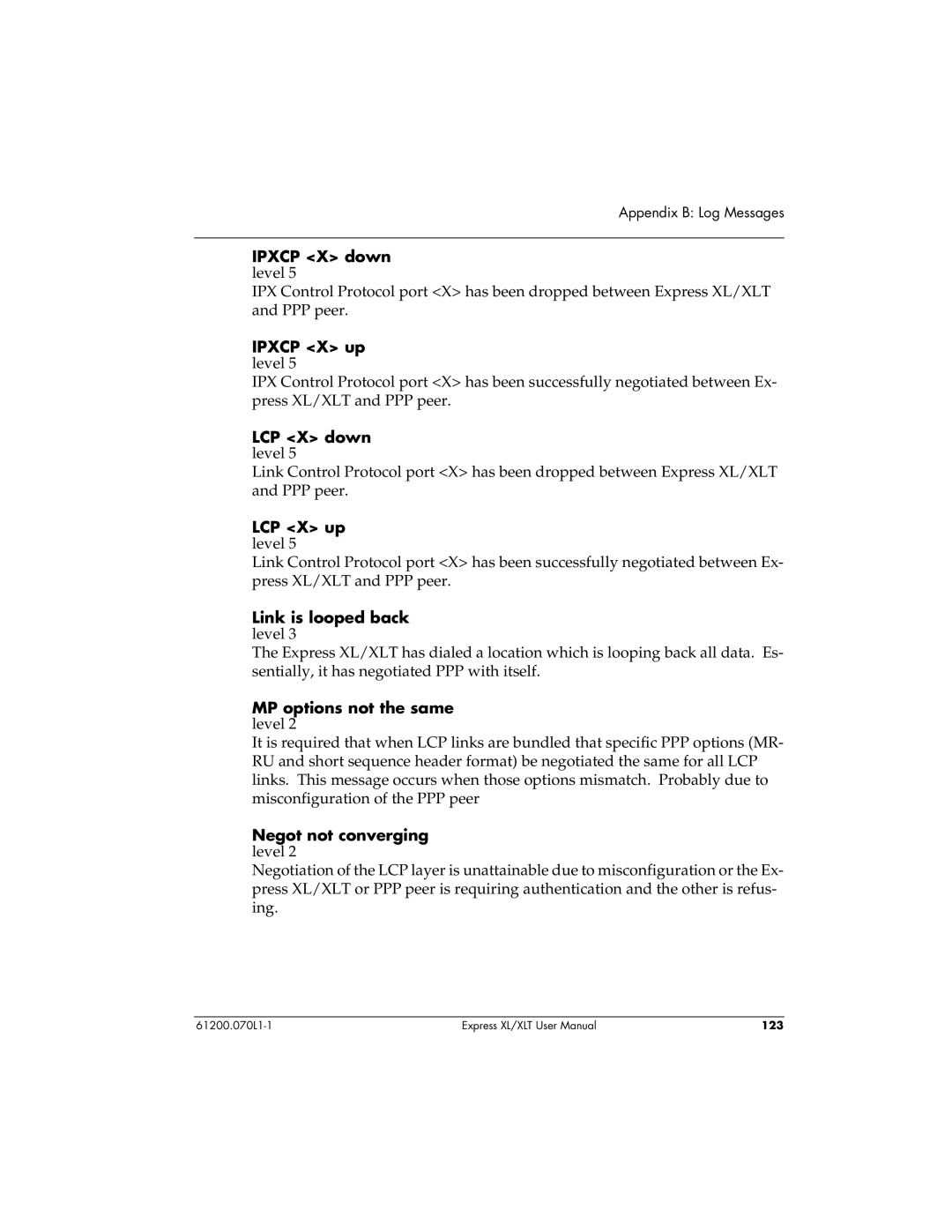 ADTRAN 1200070L2, 1200070L1 user manual 123 