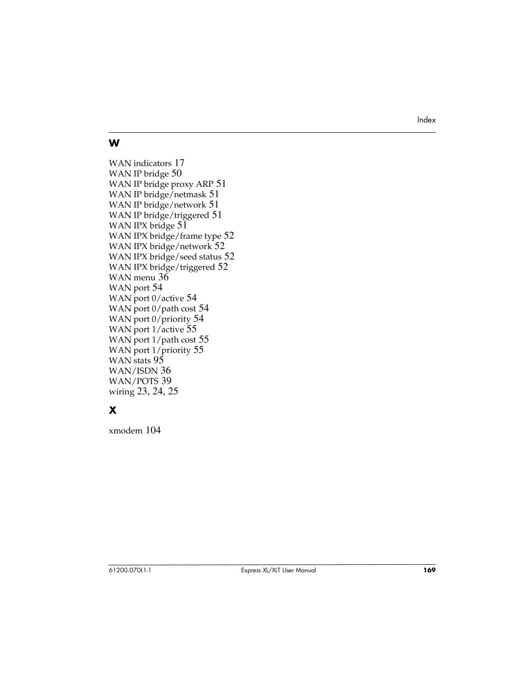 ADTRAN 1200070L2, 1200070L1 user manual 169 