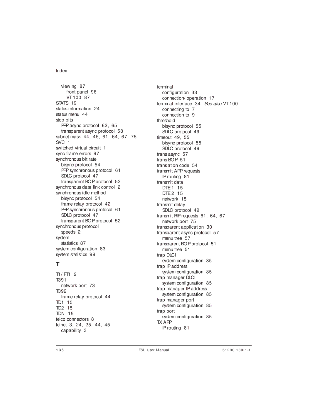 ADTRAN 1200130L1, 1200130L2 user manual Tx Arp 