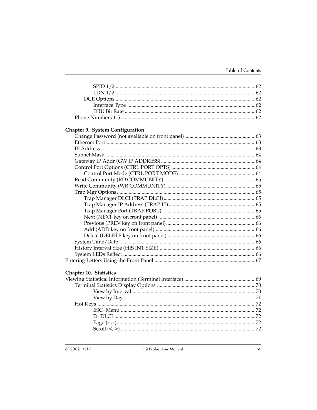 ADTRAN 1200214L1, 1204002L1, 1204006L1 user manual System Configuration 