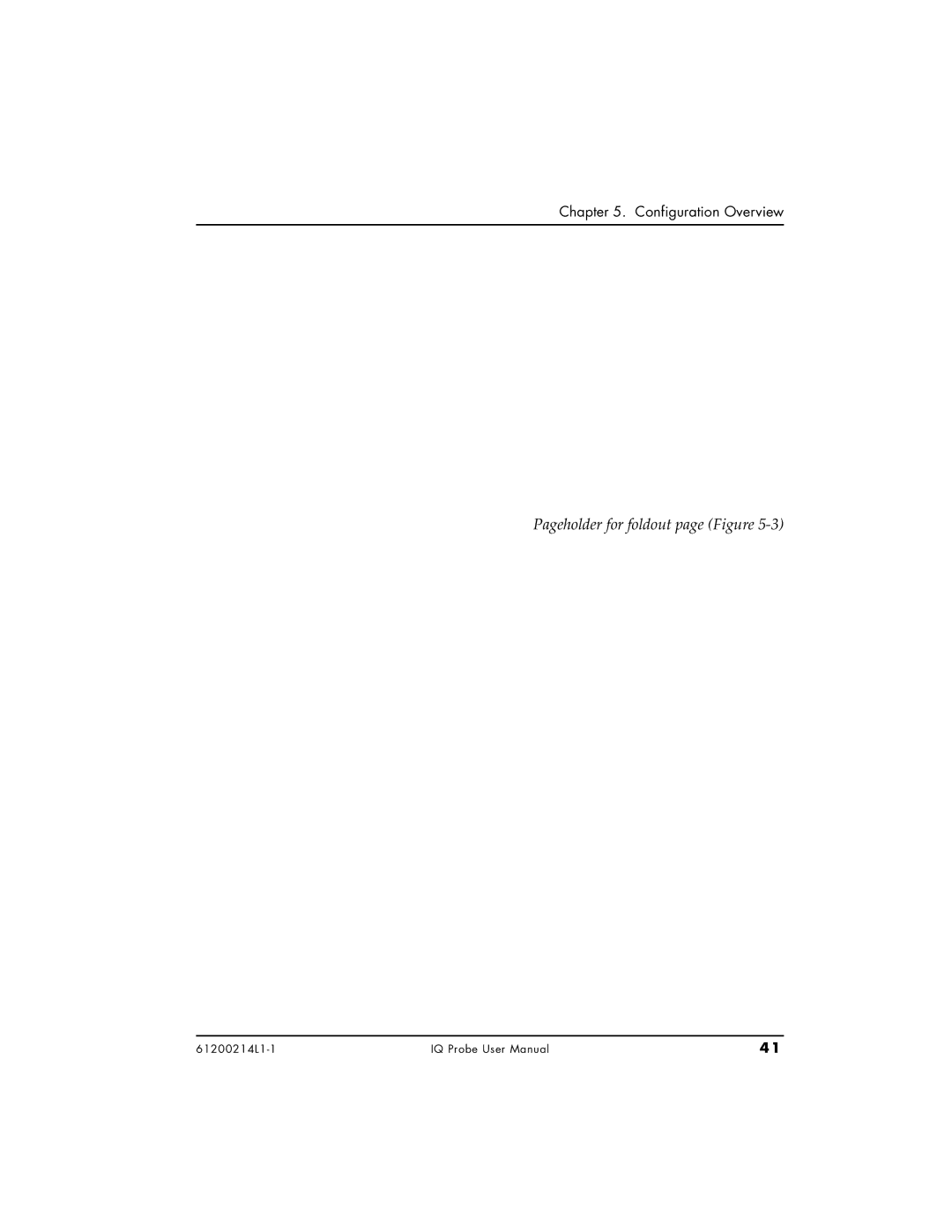 ADTRAN 1204002L1, 1200214L1, 1204006L1 user manual Pageholder for foldout page Figure 