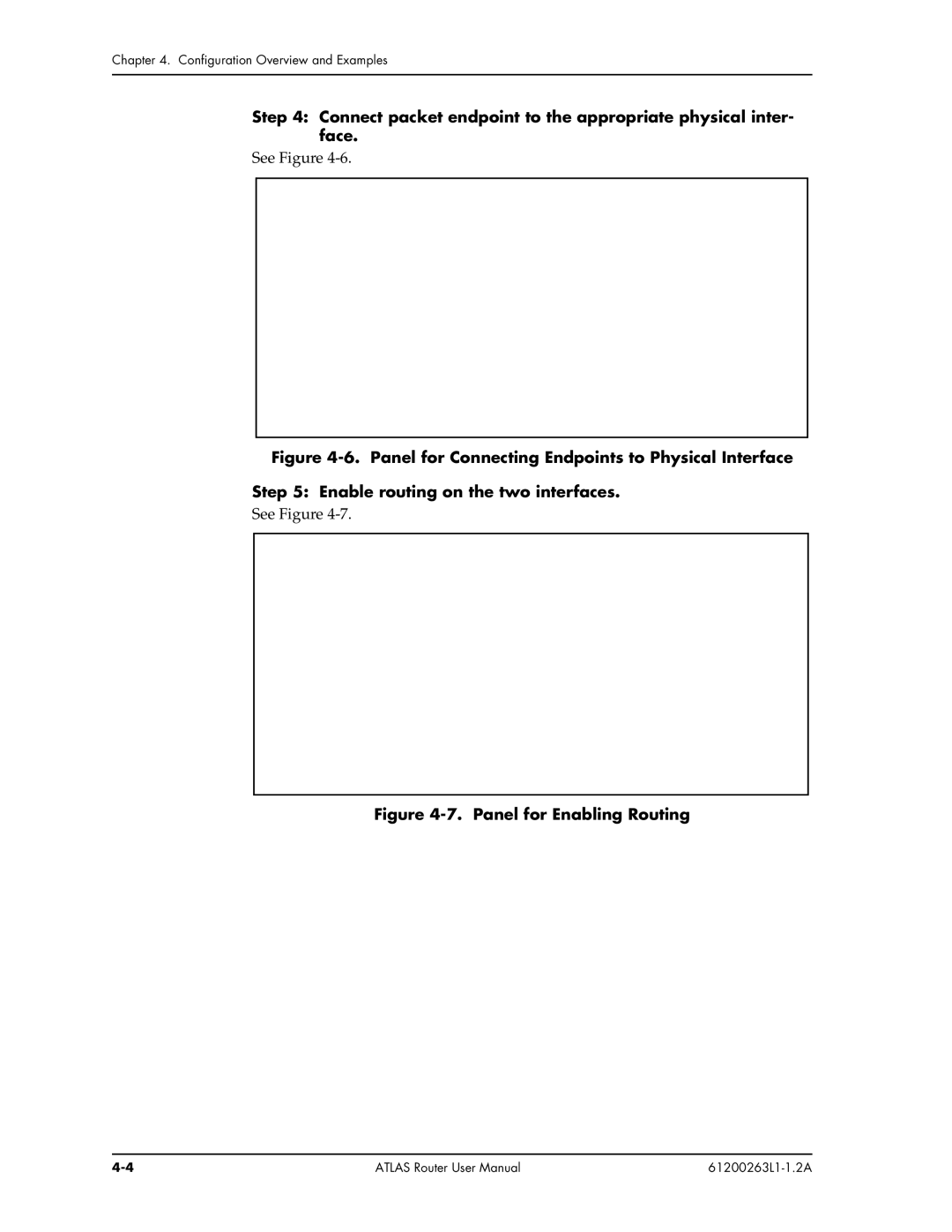 ADTRAN 1200263L1-1.2A user manual Panel for Enabling Routing 