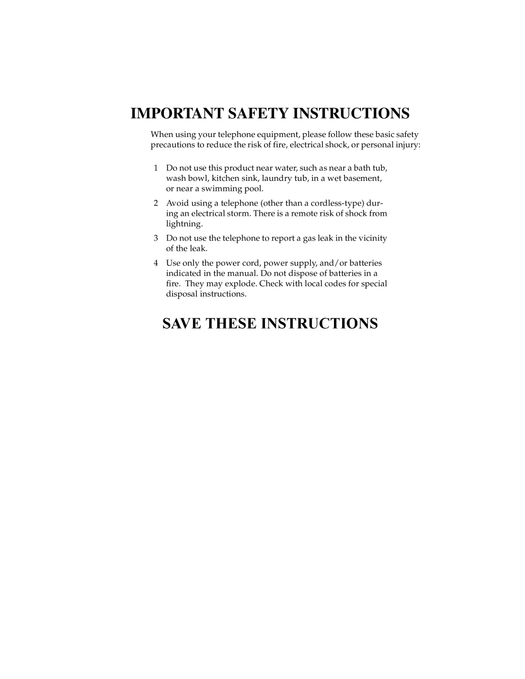 ADTRAN 1202076L1#DC, 1202076L2#DC user manual Important Safety Instructions 