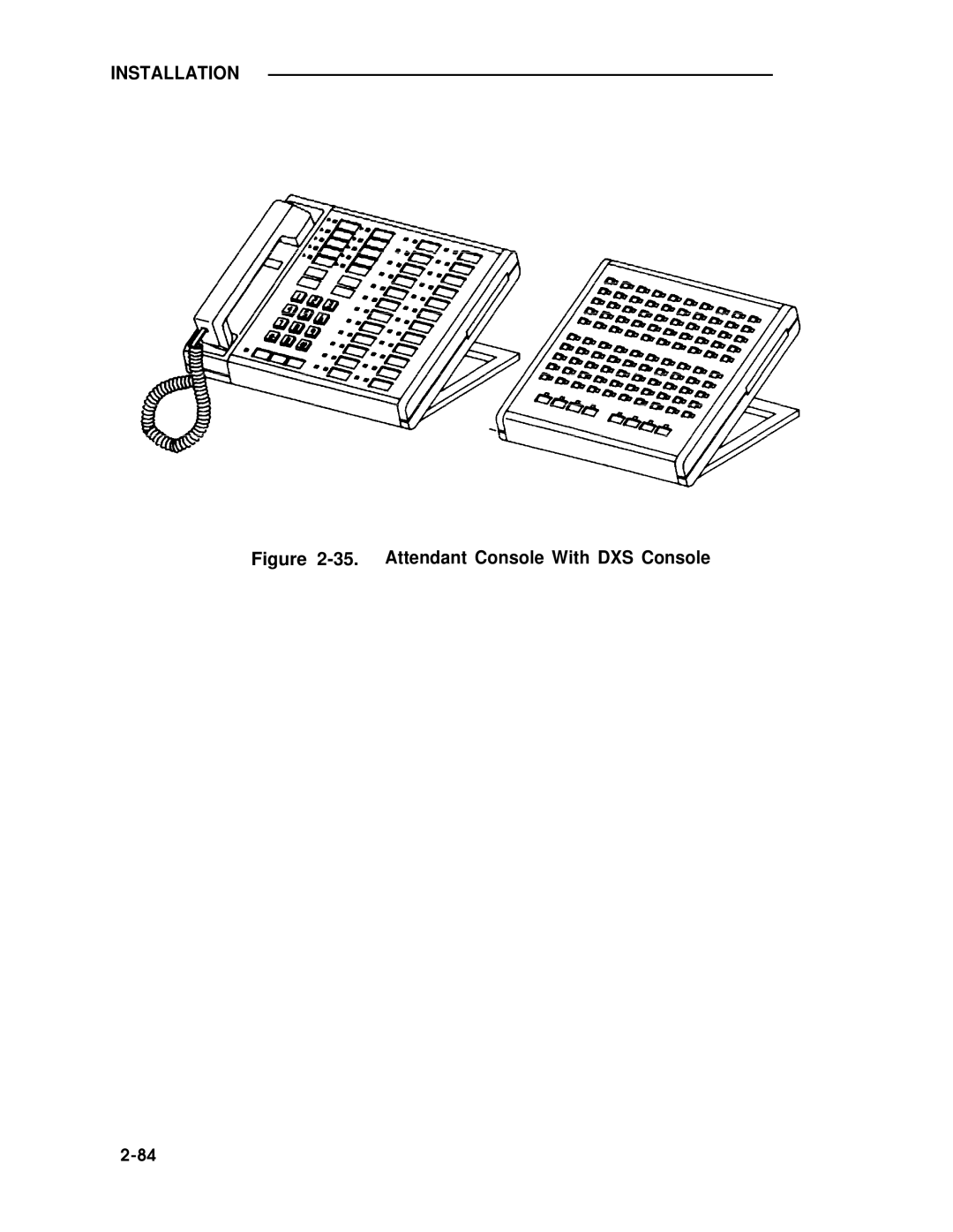 ADTRAN 25 manual Attendant Console With DXS Console 