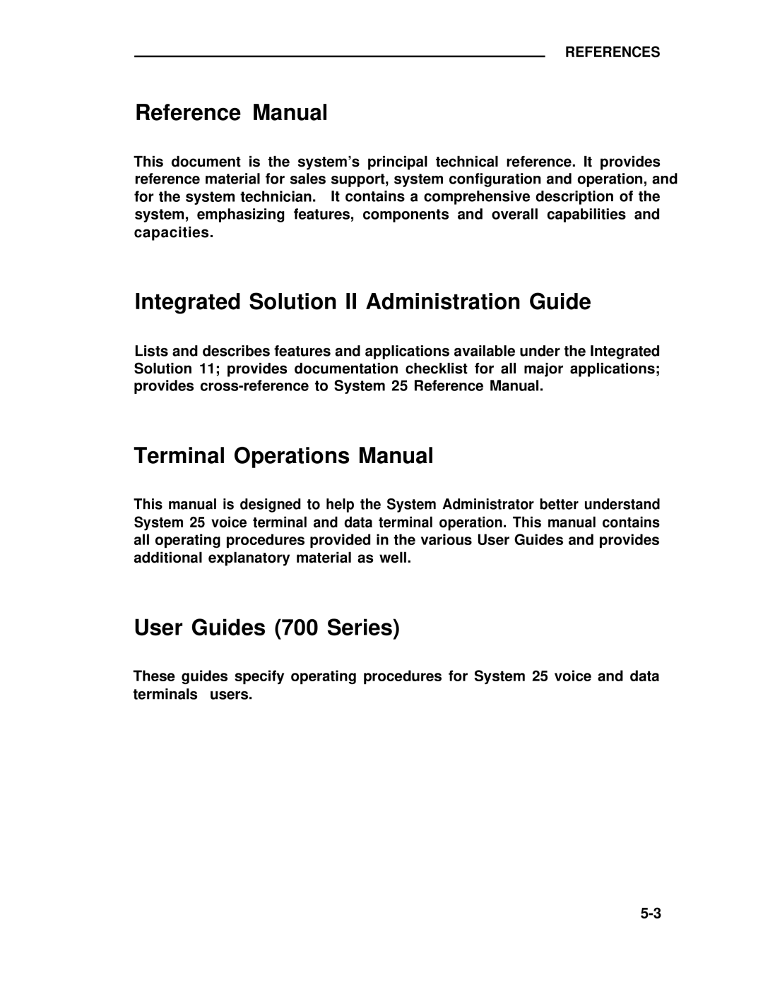 ADTRAN 25 manual Reference Manual 