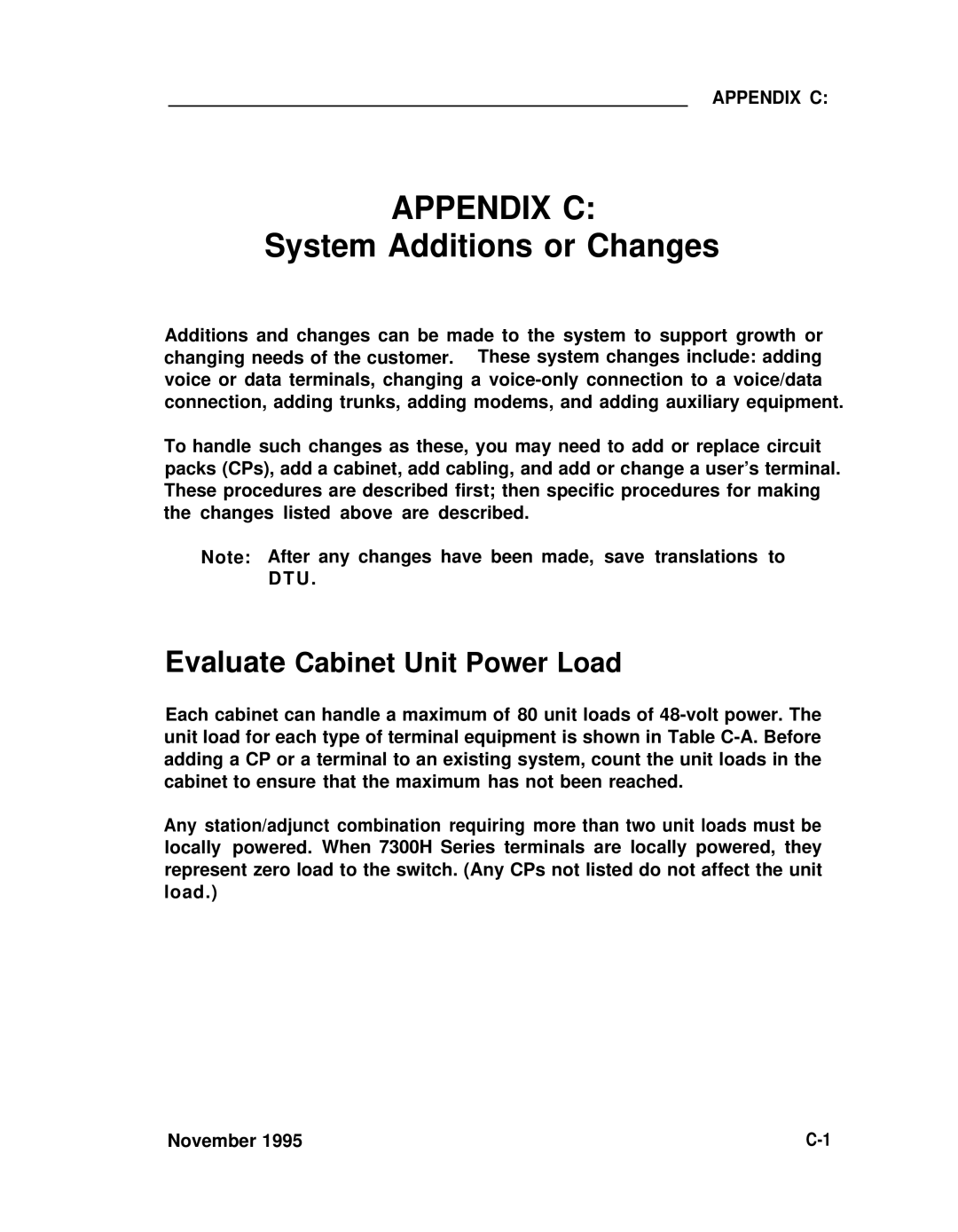 ADTRAN 25 manual Appendix C 