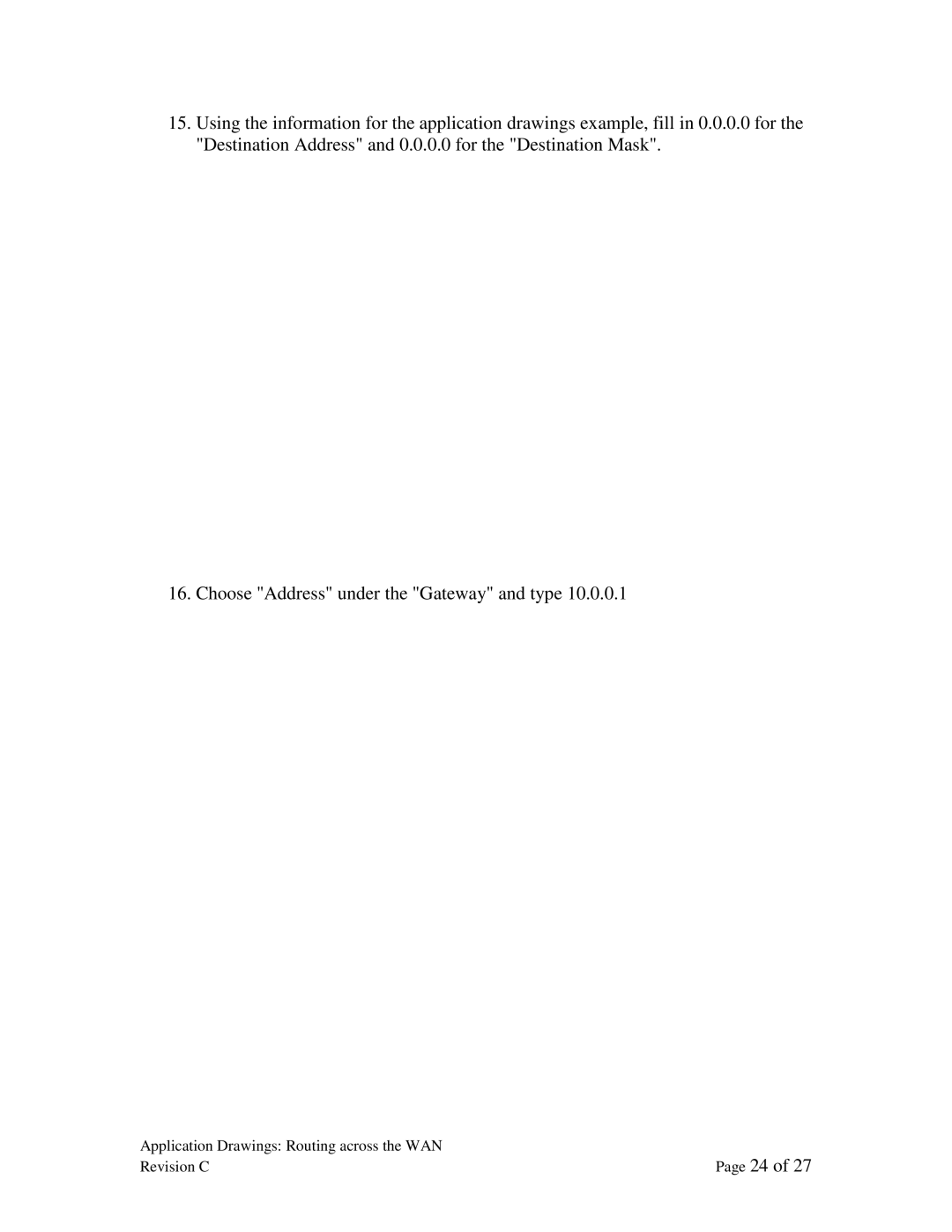 ADTRAN 3200, 3205 manual Application Drawings Routing across the WAN Revision C 