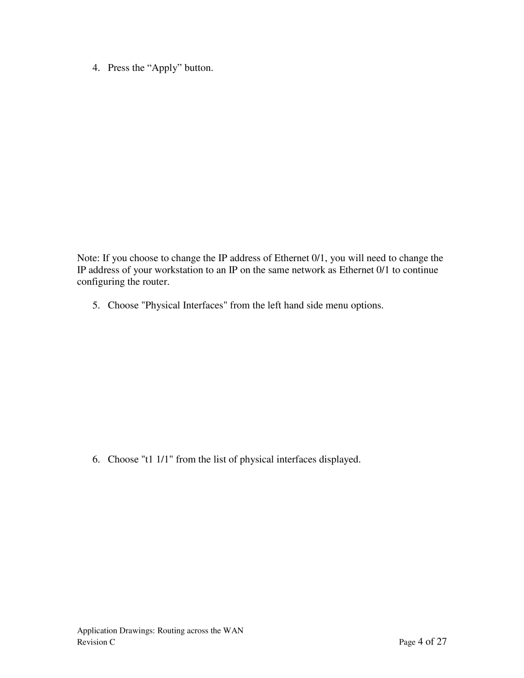 ADTRAN 3200, 3205 manual Application Drawings Routing across the WAN Revision C 